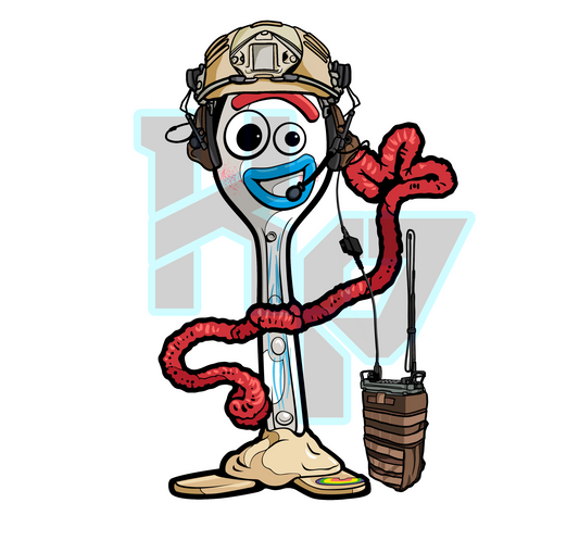Forky the Trash Operator