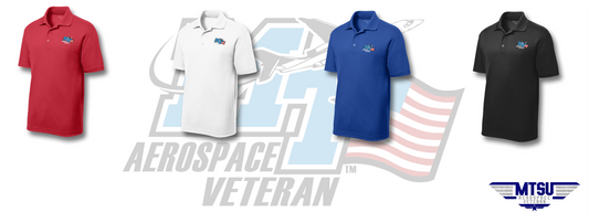 MTSU Aerospace Veteran Polo